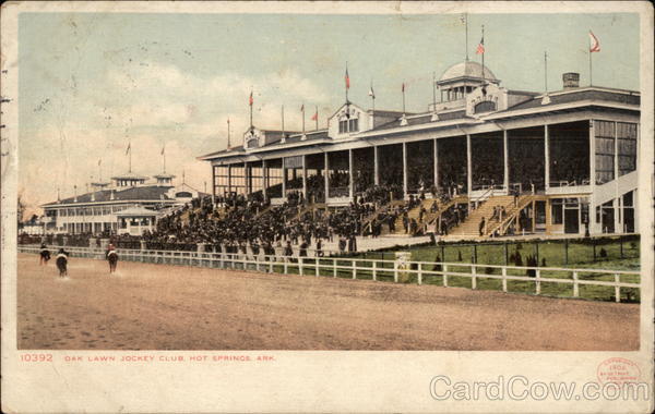 Oak Lawn Jockey Club Hot Springs Arkansas