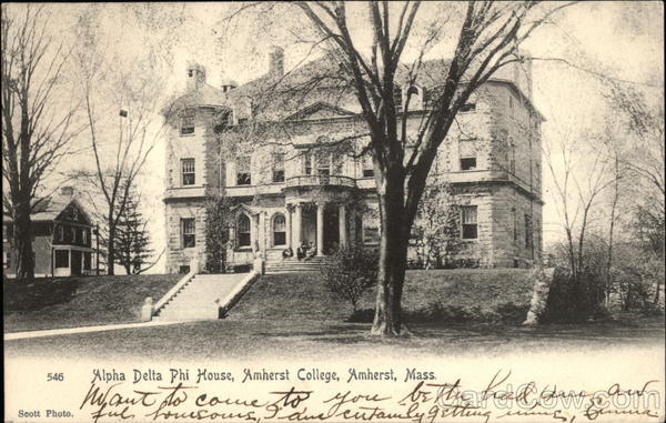 Alpha Delta Phi House, Amherst College Massachusetts