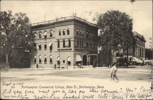 Northampton Commercial College - Main Street Massachusetts