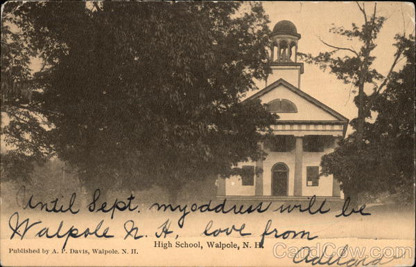 High School Walpole New Hampshire