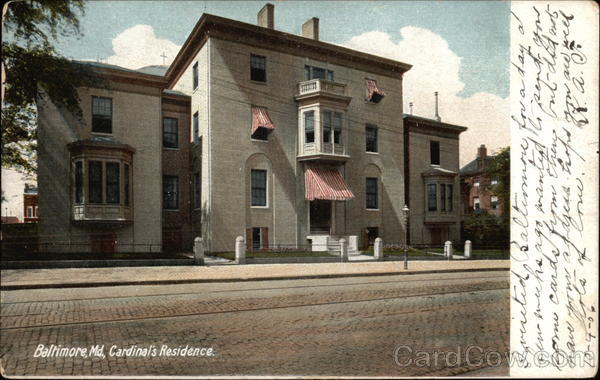 Street View of Cardinal's Residence Baltimore Maryland