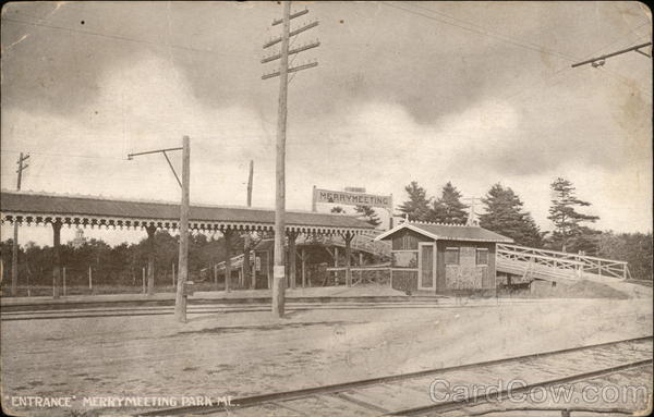 Merrymeeting Park - Entrance Brunswick Maine