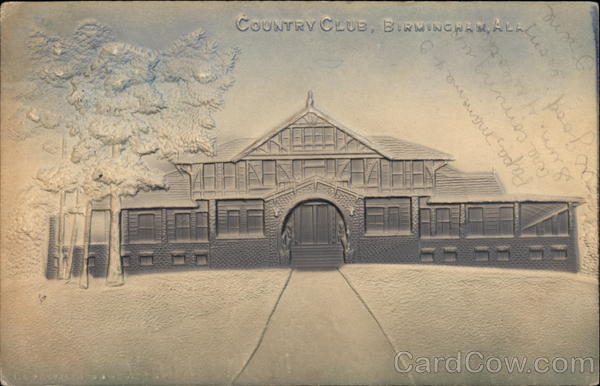 Country Club - Embossed Image Birmingham Alabama