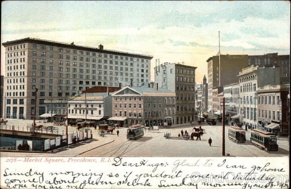 Market Square Providence Rhode Island