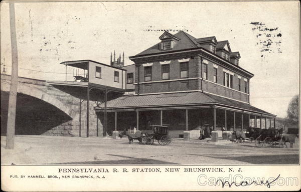 Pennsylvania RR Station New Brunswick New Jersey