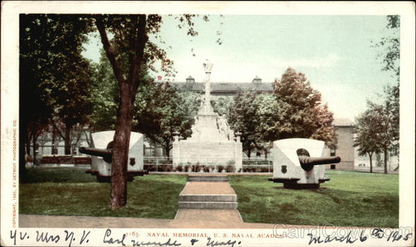 7163 Naval Memorial, U.S. Naval Academy Detroit Michigan