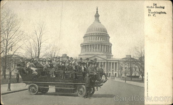 Sight-Seeing Washington District of Columbia Washington DC