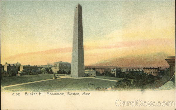 Bunker Hill Monument Boston Massachusetts