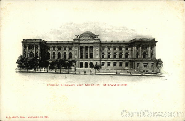 Public Library and Museum Milwaukee Wisconsin