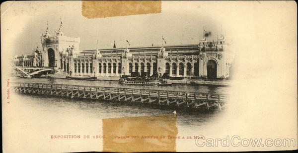 Palais des Armees de Terre & de Mer 1900 Paris Exposition