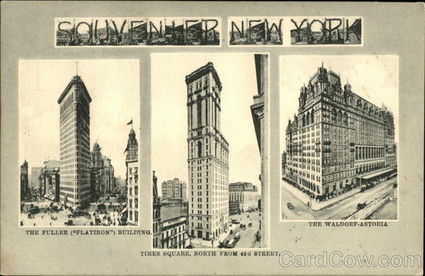 The Fuller (Flatiron) Building, Times Square New York