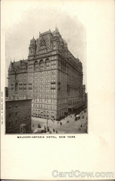 Waldorf-Astoria Hotel New York