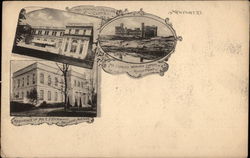 Views of Newport Postcard
