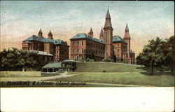 Rhode Island Hospital and Grounds Postcard
