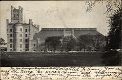 The New Armory and Grounds Postcard