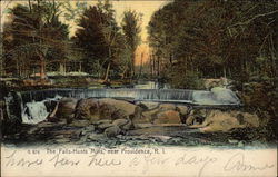 The Falls-Hunts Mills Postcard