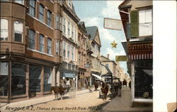 View of Thames Street North from Mill Street Postcard
