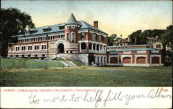 Brown University - Lyman Gymnasium Postcard