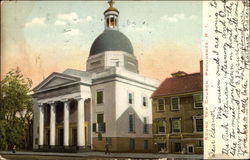 Round Top Church Postcard