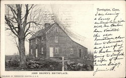 John Brown's Birthplace Postcard