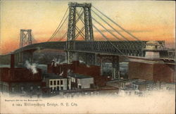 Williamsburg Bridge Postcard