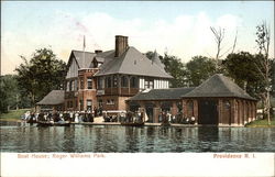 Roger Williams Park - Boat House Postcard