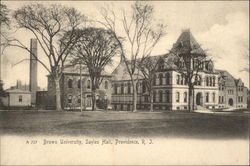 Brown University - Sayles Hall Postcard