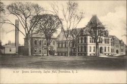 Brown University - Sayles Hall Providence, RI Postcard Postcard