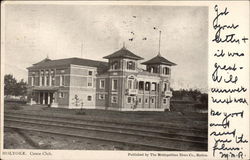 Canoe Club Holyoke, MA Postcard Postcard