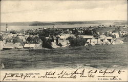 Harbor View Eastport, ME Postcard Postcard