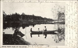 Ridge Point Park on the River Postcard