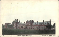Trinity College and Grounds Hartford, CT Postcard Postcard