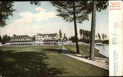 Paul Smith's Hotel on St. Regis Lake, Adirondacks Brighton, NY Postcard Postcard