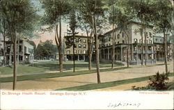 Dr Strongs Health Resort Saratoga Springs, NY Postcard Postcard