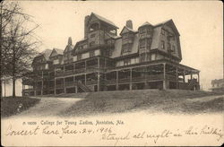 College for Young Ladies Postcard