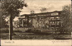 North Shore Health Resort Winnetka, IL Postcard Postcard