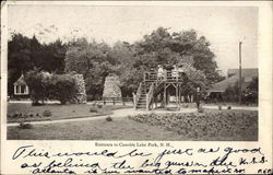 Entrance to Canobie Lake Park Salem, NH Postcard Postcard