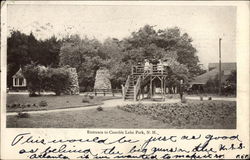 Entrance to Canobie Lake Park Postcard