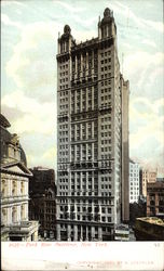 Park Row Building Postcard