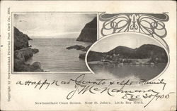 Newfoundland Coast Scenes Newfoundland And Labrador Canada Postcard Postcard