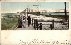 The Pier Gulfport, MS Postcard Postcard