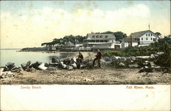 Sandy Beach Fall River, MA Postcard Postcard