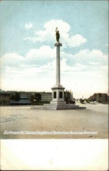 Sons and Daughters of the American Revolution Monument Postcard