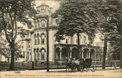 Residence of Bishop Darlington Williamsport, PA Postcard Postcard
