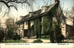 Bartram's House, Bartrams' Garden Postcard