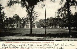 Lawrence University - The Campus Looking West Appleton, WI Postcard Postcard