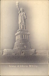 Statue of Liberty New York City, NY Postcard Postcard