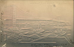 East River Bridge Postcard