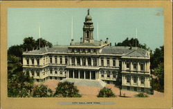 City Hall New York, NY Postcard Postcard