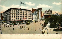 Fifth Avenue Hotel, Madison Square Postcard